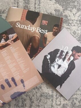 Nick Jonas [handprint signature] Sundays Best vinyl